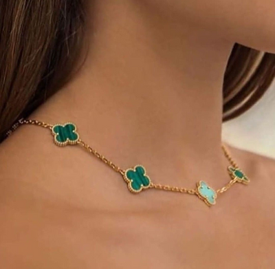 Choker Kit + Earring 5 Clovers Virginia