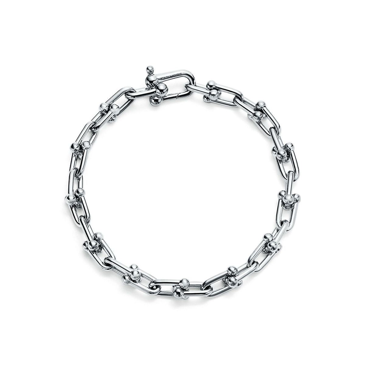TF Silver Necklace and Bracelet Set
