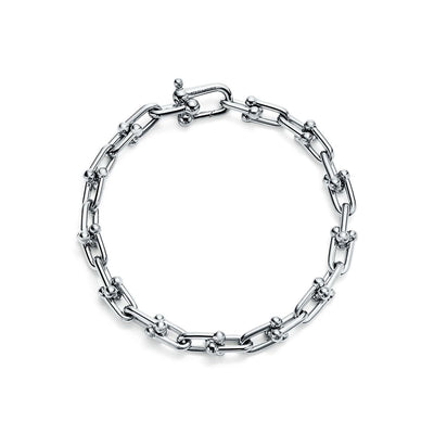 TF Silver Necklace and Bracelet Set