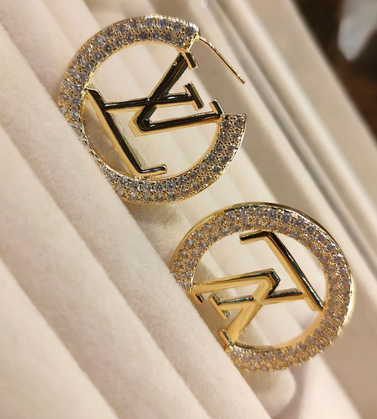 LV Hoop Inspiration Earring