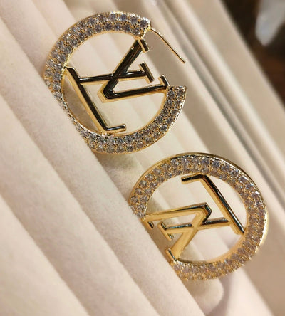 LV Hoop Inspiration Earring