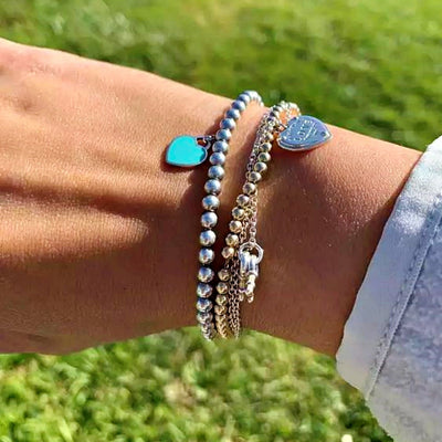 TIFF Heart Bracelet