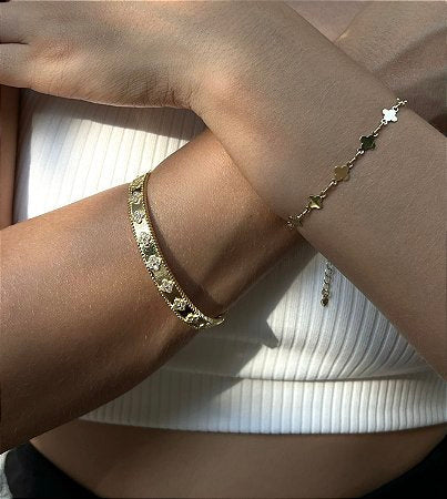 Fine Clover Bracelet