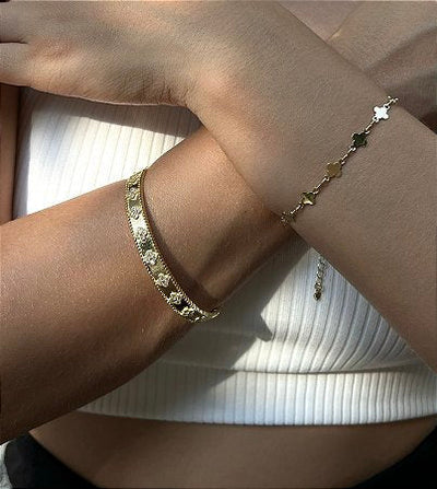 Fine Clover Bracelet
