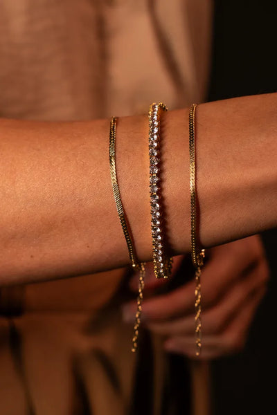 Three-Point Riviera Bracelet