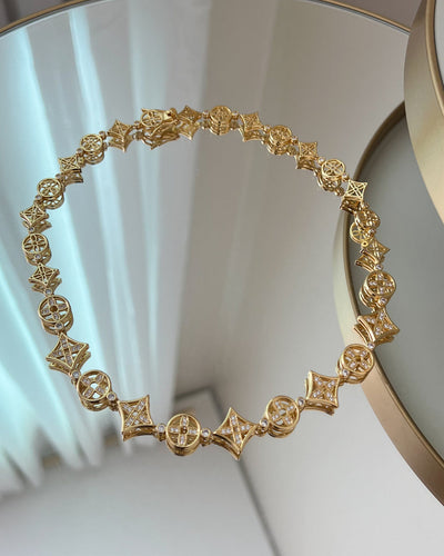 LV Cravejado Inspiration Necklace