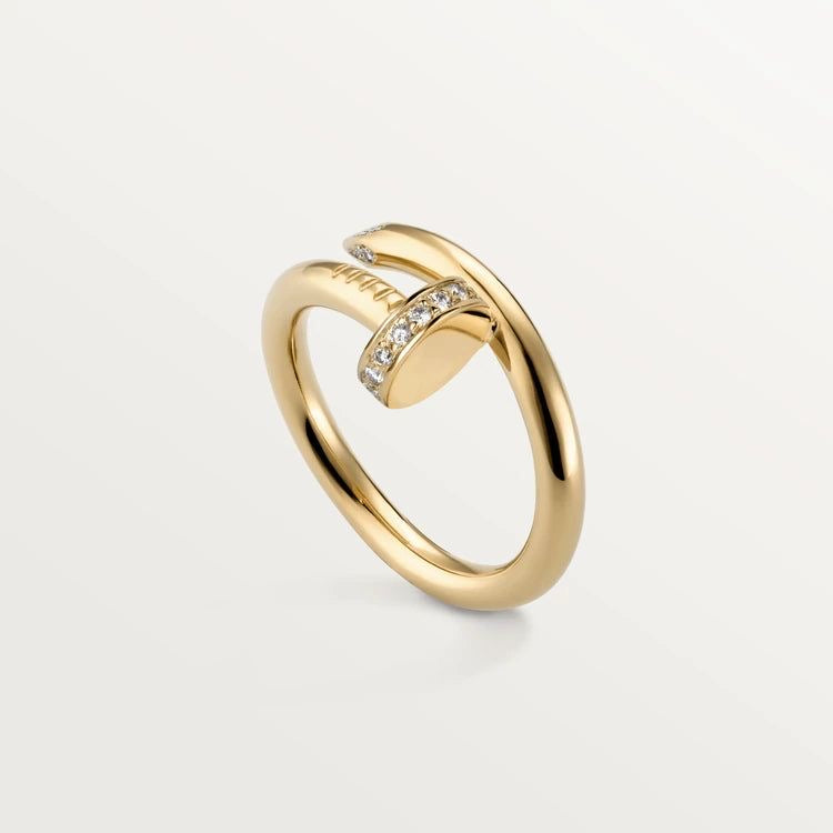 Nail Cart Ring with Paved Tip