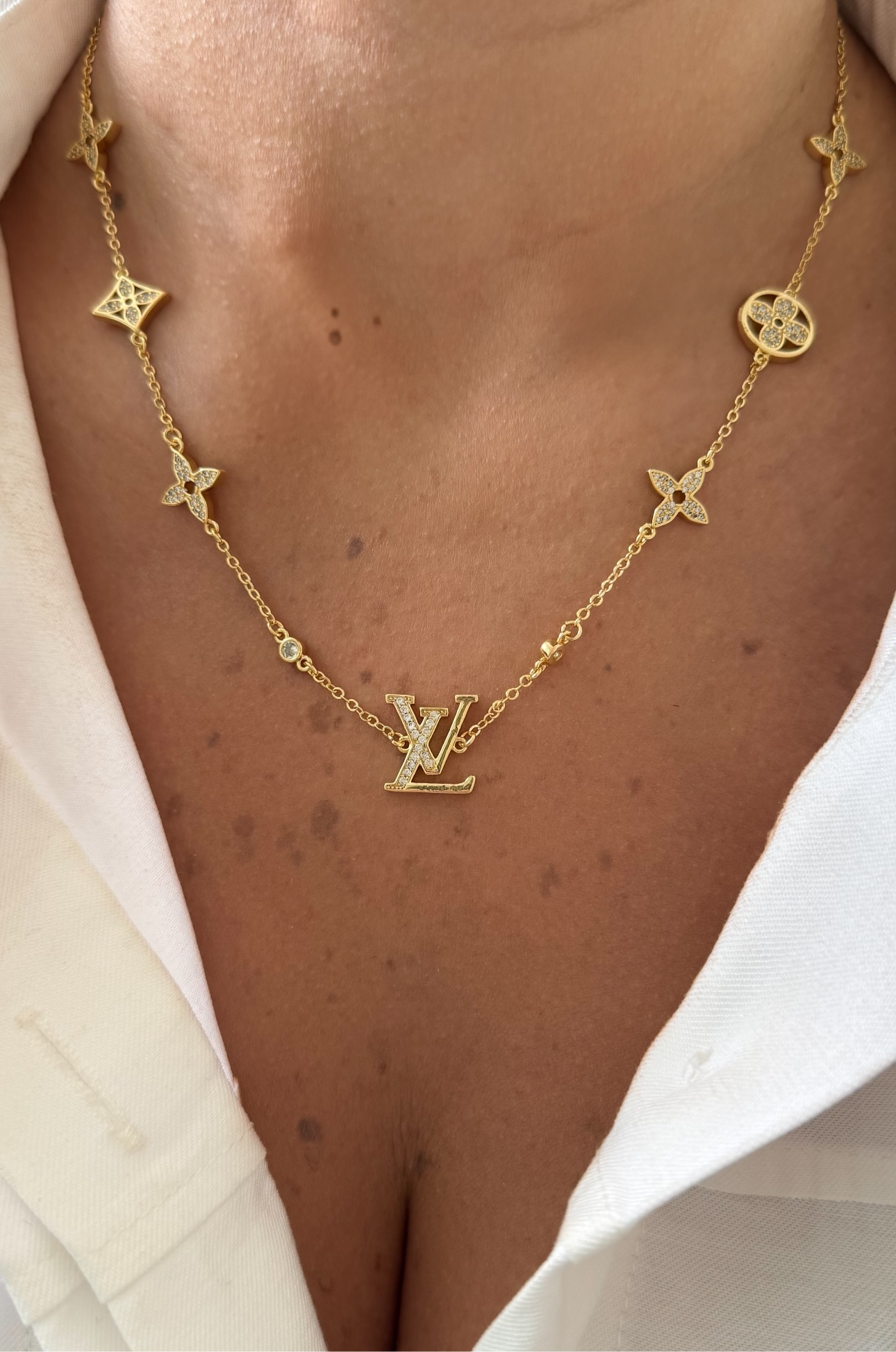 Classic LV Inspiration Necklace