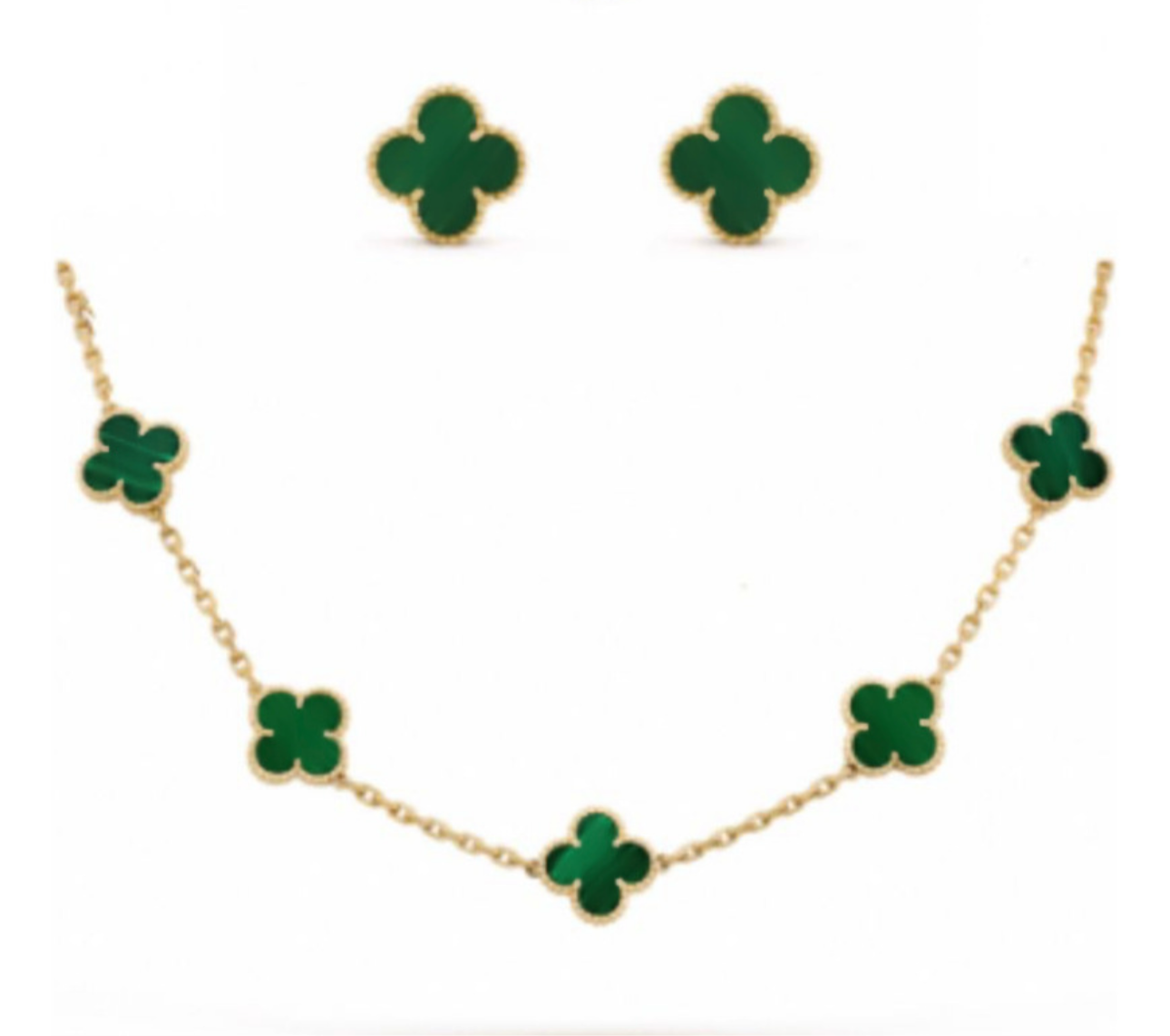 Choker Kit + Earring 5 Clovers Virginia