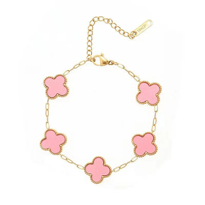 4 Clover Bracelet Inspired by Van Rosa