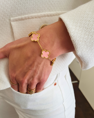 4 Clover Bracelet Inspired by Van Rosa