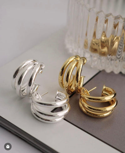Chic Multi Hoop Earring