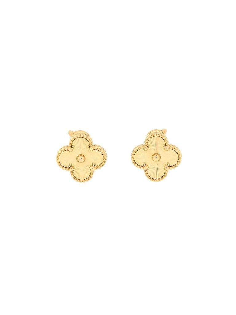 Golden Clover Earring