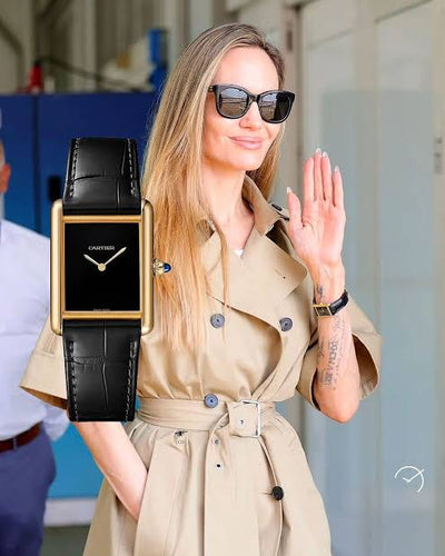 Tank Black Gold Watch