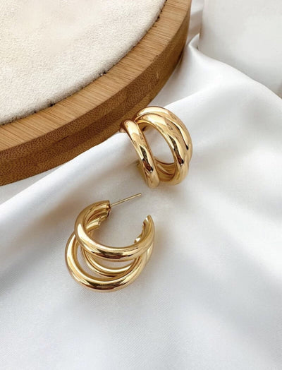 Chic Multi Hoop Earring